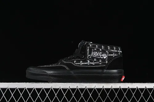 All categories Vans Vans series Vans Mid Vans China Vans Half Cab Pro 92 Vans official retro casual simple versatile skateboard shoes VN0A3QPH2YW